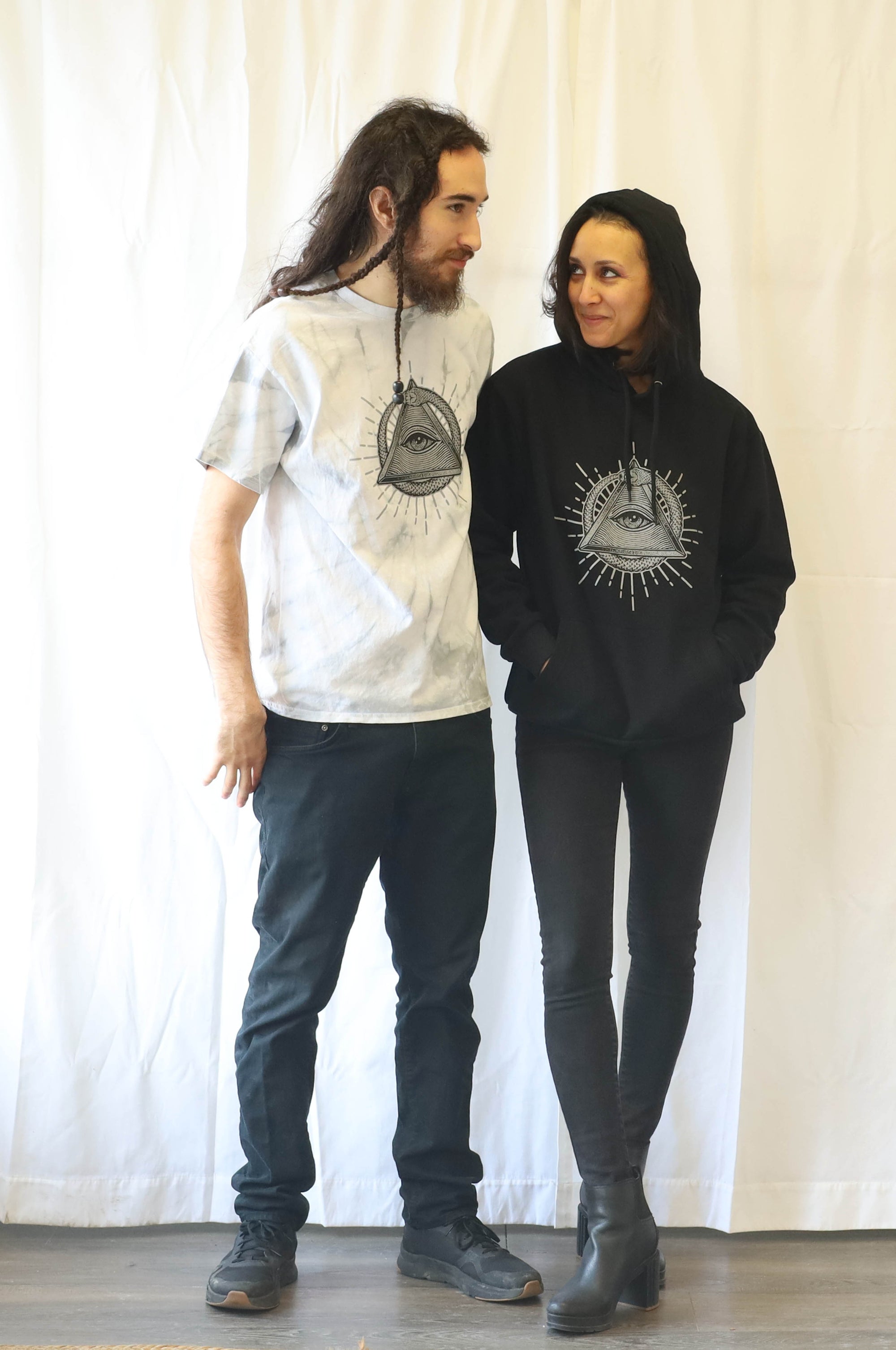 Veles Black Hoodie Sweatshirt