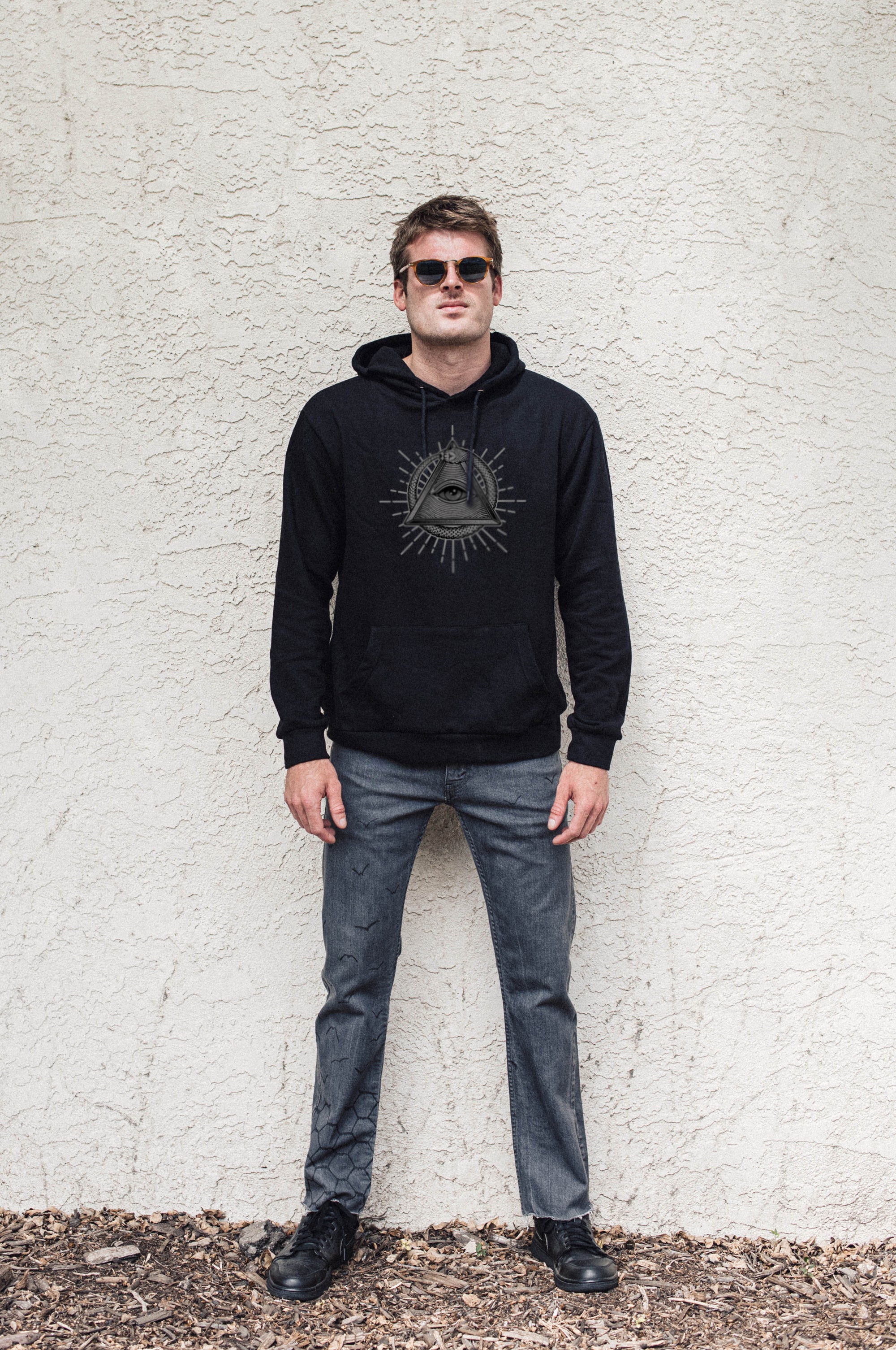 Veles Black Hoodie Sweatshirt