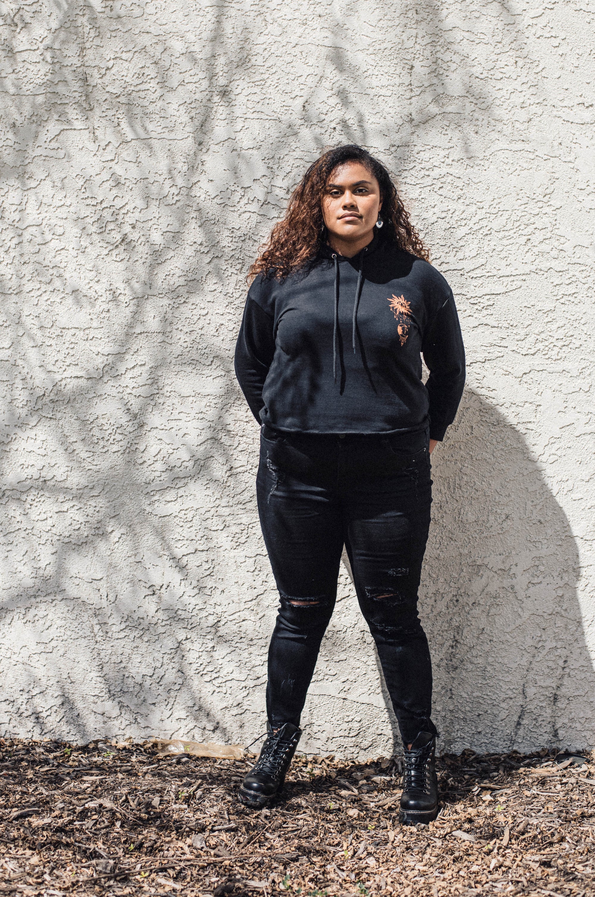 Destiny Crop Hoodie Sweatshirt