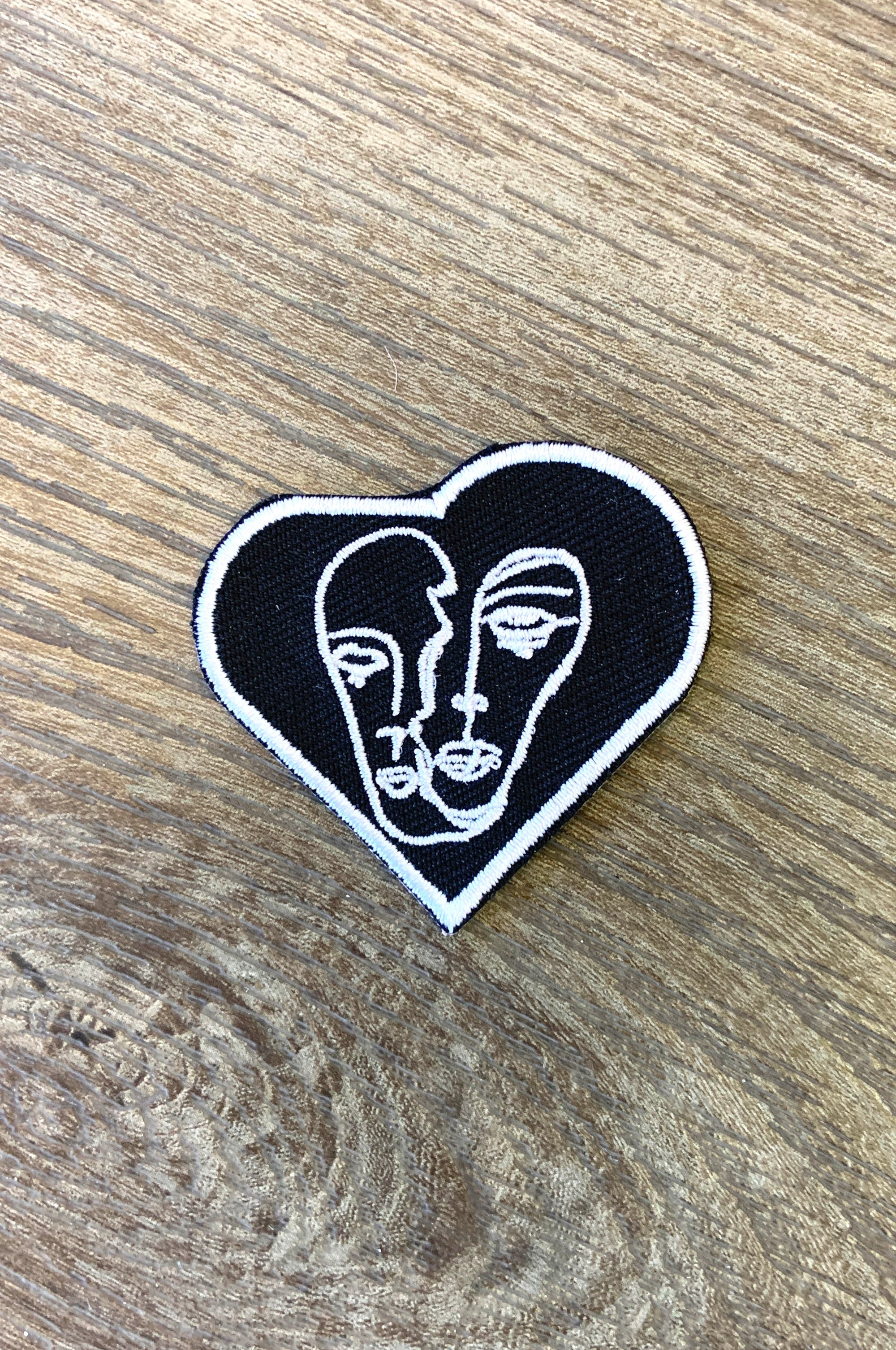 Heart Break Embroidered Patch