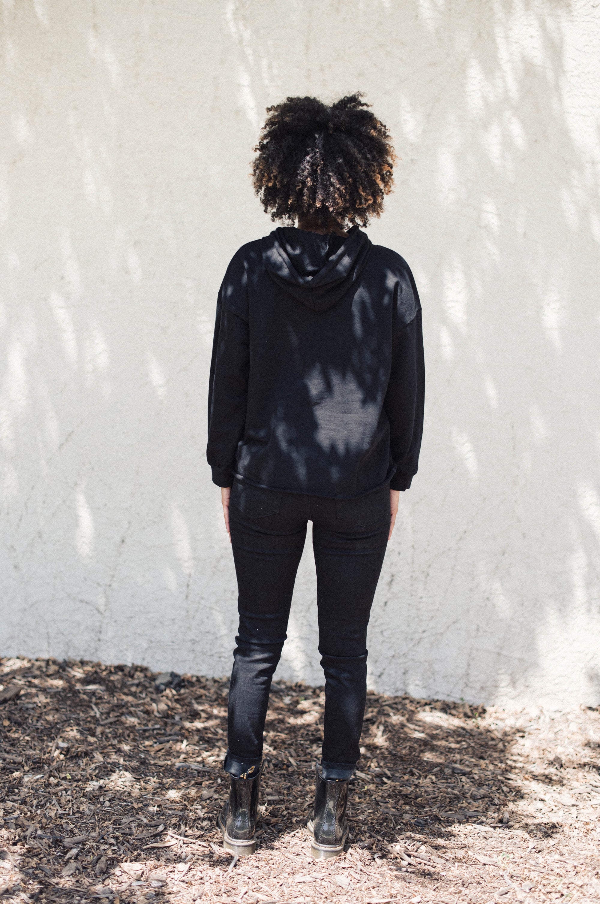 Only a Phase Crop Hoodie Sweatshirt
