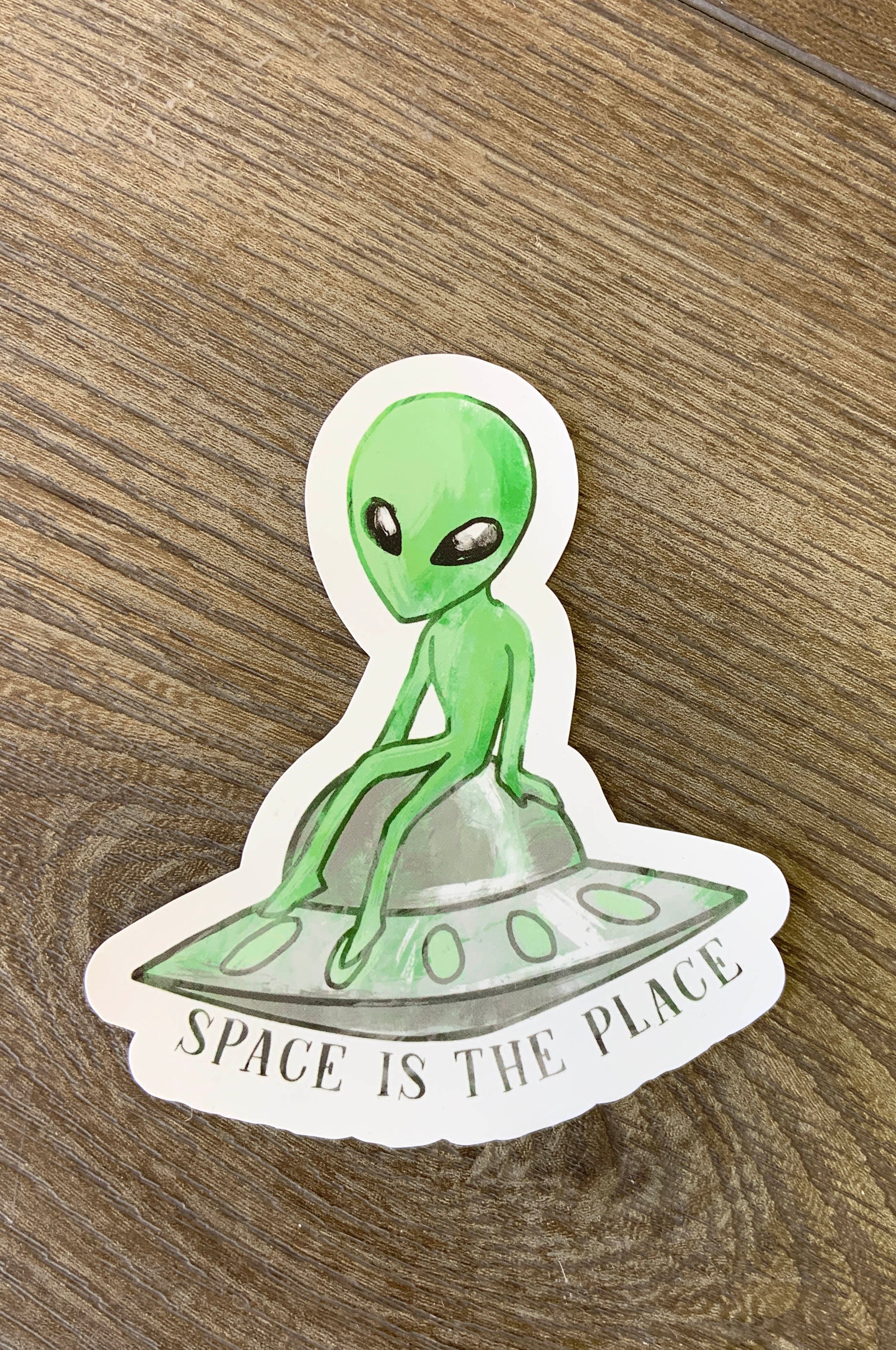 Space is the Place Vinyl Sticker