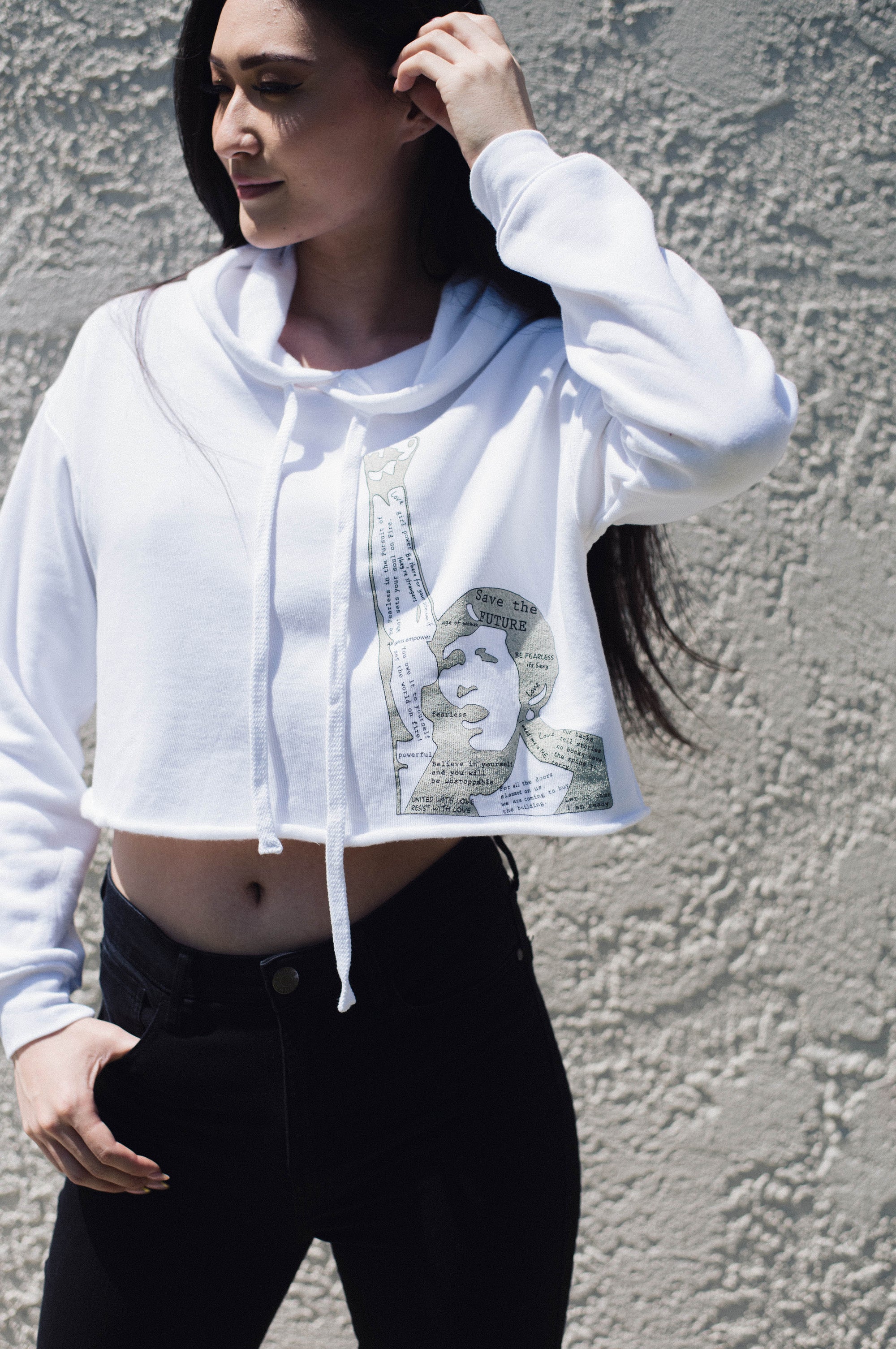 Nasty Crop Hoodie Sweatshirt