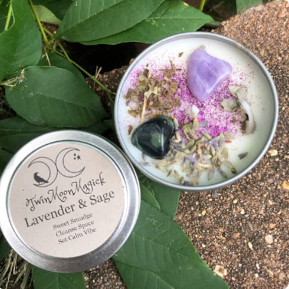 Twin Moon Magick Candles