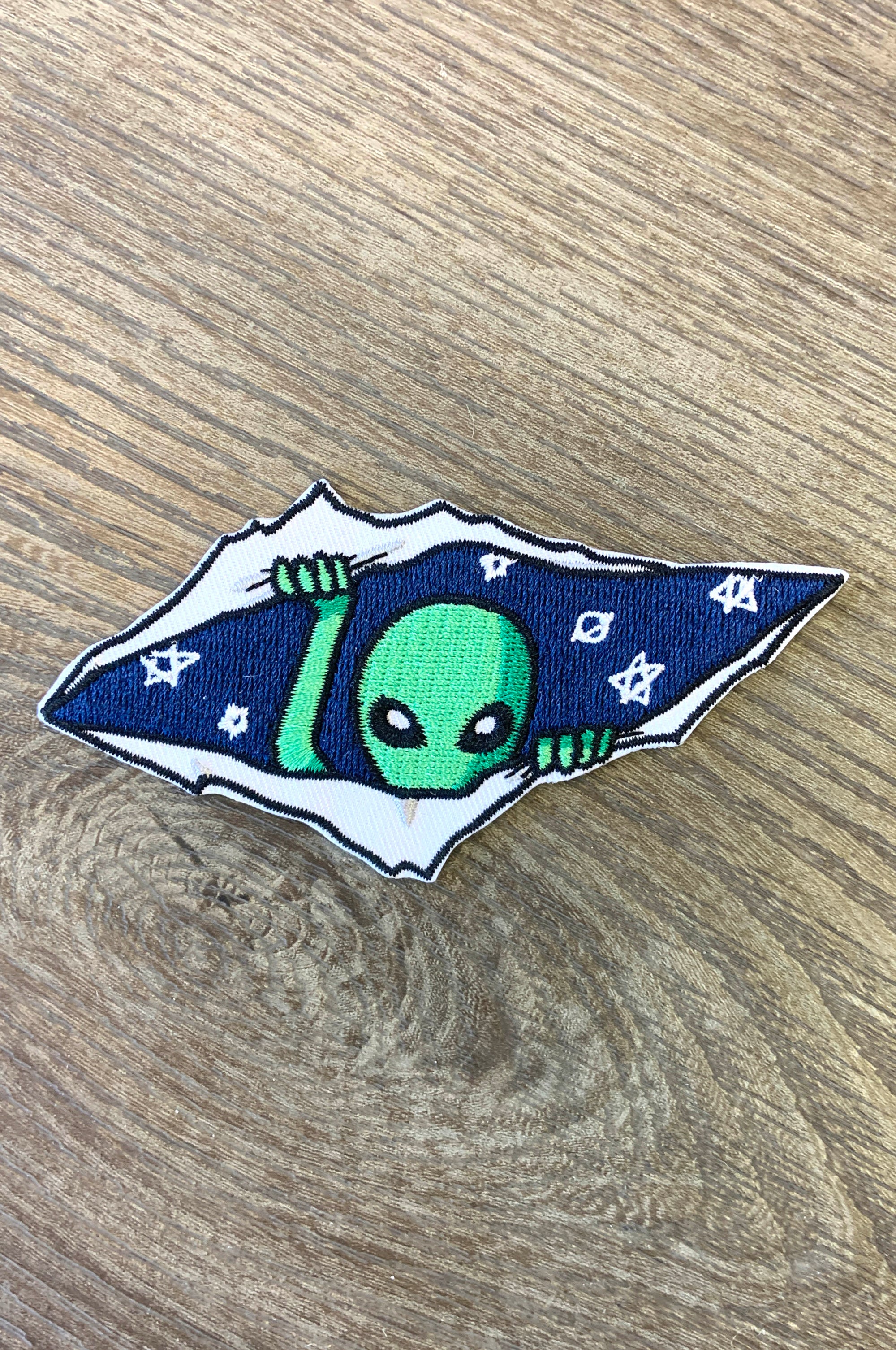 Slash Alien Embroidered Patch